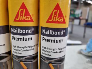 Sika NailBond Premium Construction Adhesive, 7x 300mL Tubes