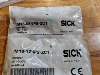 10x Assorted Sick Brand Proximity Sensors