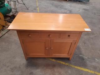 Wooden Drawer Sideboard