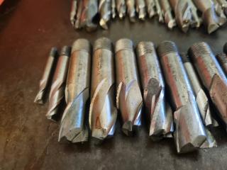 Large Lot of Milling Machine Endmills 