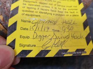 Gunnebo Clevis Self Locking Hook, Damaged