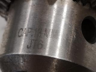 13mm.Keyed Drill Chuck w/ No. 4 Morse Taper Mount