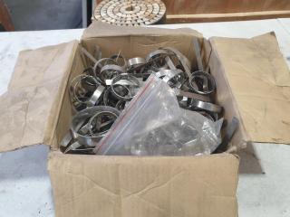 Box of Stainless Clamps