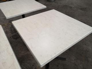 4.5x Square Cafe Tables