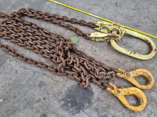 2-Leg Lifting Chain Assembly, 6-Metre, 13.6-Ton