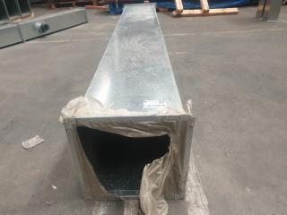 Large Galvanised Straight Duct