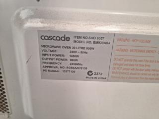 Cascade 900W, 30L Microwave