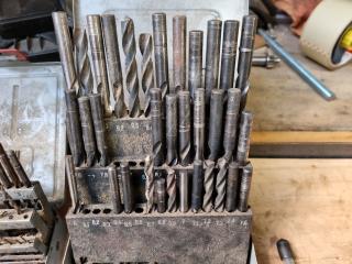 Assorted Jobber Drill Bits & More