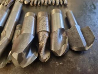 Large Lot of Milling Machine Endmills 