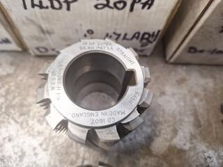 6 x Gear Hobber Cutters