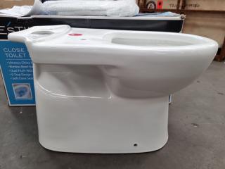 Estilo Close Coupled Rimless Toilet Suite, New, Missing Cistern