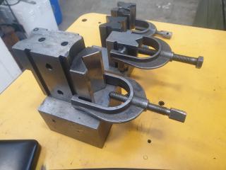 4 x Angle Blocks with Clamps
