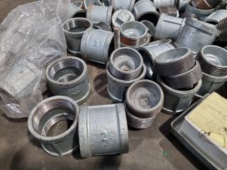 Assorted Pipe Fittings, Couplings