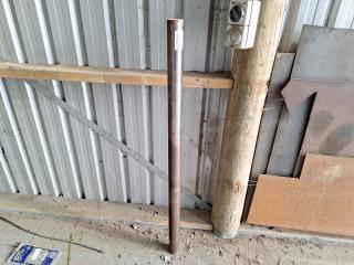 1450mm Long 70mm Diameter Steel Rod