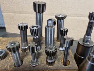 Assorted Precision Gear Cutting Splines & More