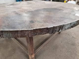 Heavy Duty Steel Workshop Table