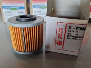 9x Assorted Small Engine Oil & Transmission Filters