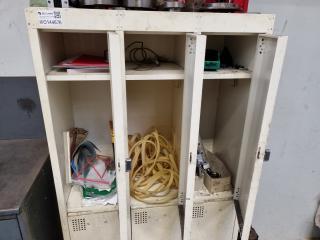 6-Door Steel Personnel Locker Unit