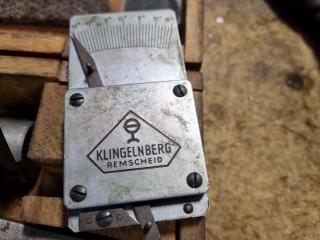 Antique Vintage Klingelnberg Gear Gauge Set