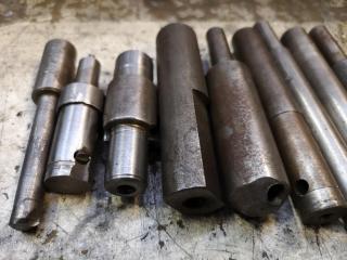 17x Assorted Lathe Boring Bars & Other Milling Bits