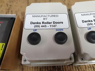 3 x New Electric Roller Door Controls