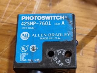 8x Allen Bradley Photoswitches 42SMP-7601