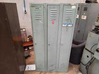 Steel 3 Door Locker Cabinet