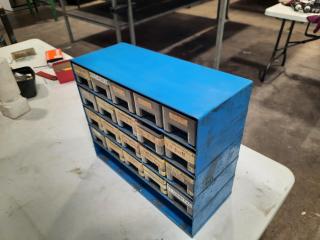 6 x Assorted Workshop Part Drawers