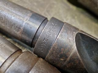 5x Morse Taper No.4 Drills, Large Metric Sizes