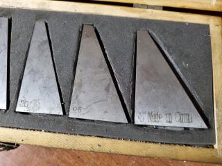 2x Sets of Steel Prescision Angle Block Sets