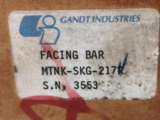 Gandt Industries Lathe Facing Bar MTNK-SKG-217