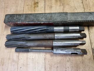 4x Assorted Morse Taper No.3 Reamers