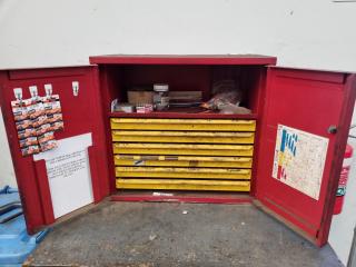 Benchtop Steel Toolbox Drawer Unit