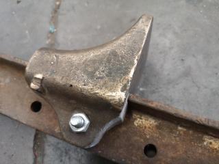 Vintage 1800mm Brass & Steel Shash Clamp