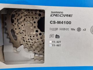 Shimano Deore Cassette Sprocket CS-M4100, 11-46T