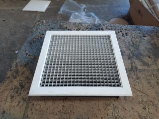 6 x Assorted Aluminum Vent Grilles