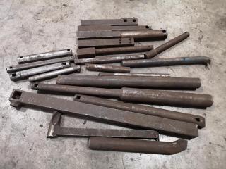 Assorted Lot of Lathe Boring Bars, Cutter Mounts & More