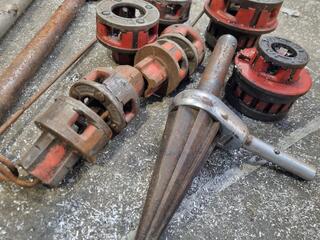 Assorted Ridgid Branded Pipe Threading Tools & Accessories