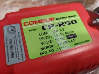 250kg Single Phase Electric Winch w/ Controller by ComeUp