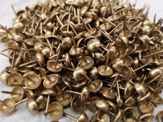 Vintage Electro Brassed Upholstery Nails