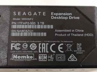 Seagate 3Tb External Expansion Desktop Storage Drive
