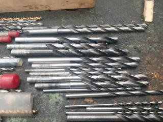 Large Lot of Long Series Drill Bits