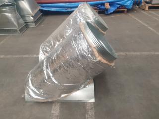 2 x 350mm Duct Fittings