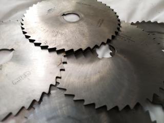 20x Assorted Slitting Milling Cutter Blades, Imperial Sizes