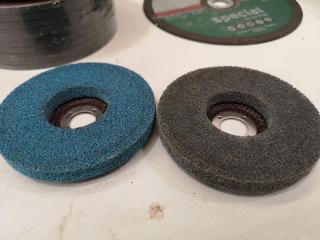 Assorted Lot of Grinding & Sanding Disks Wheels