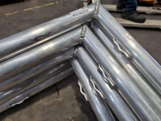 10x Aluminium Tube Frames