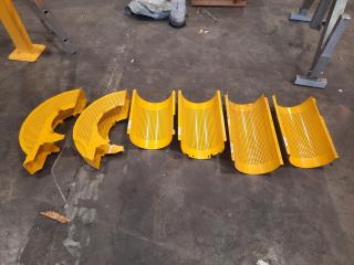 6 Assorted Machine Safety Guards