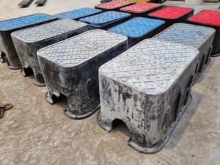 12x Water Meter & Sewer Valve In-Ground Boxes