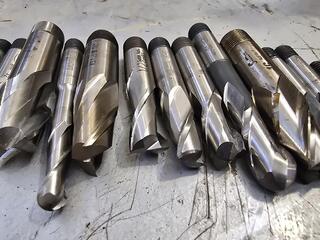 Large Lot of Milling Cutters 