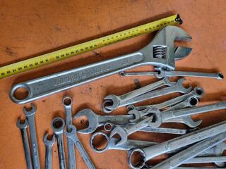 40+ Assorted Combination Wrenches & More